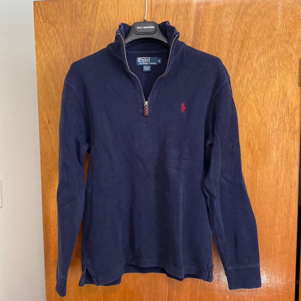 Men’s Polo Half-Zip Sweater